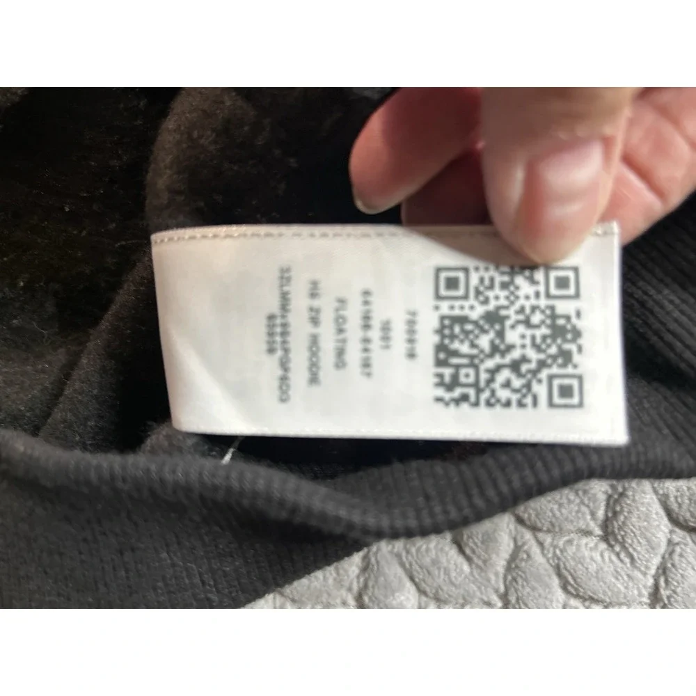 True Religion Hoodie Mens 3XL Black Buddha Graphic Full Zip Logo Sweatshirt